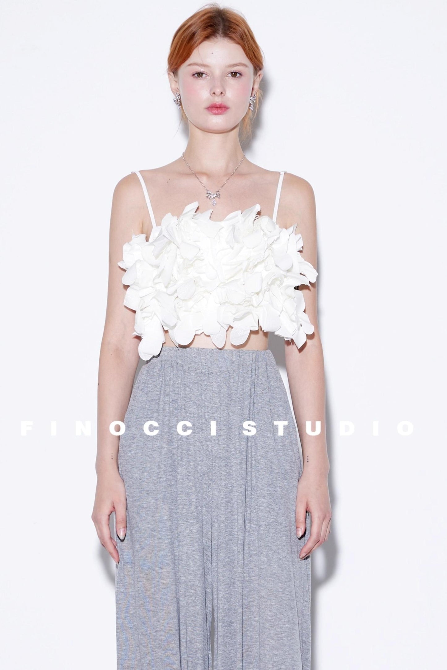 Ultra-Complex Double-Layer Petal Suspender