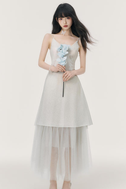 Summer Sleek Halter Dress