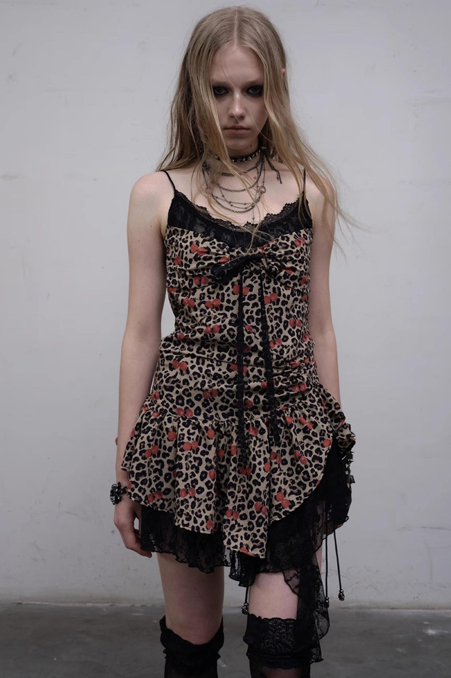 Heart Lace Camisole Dress