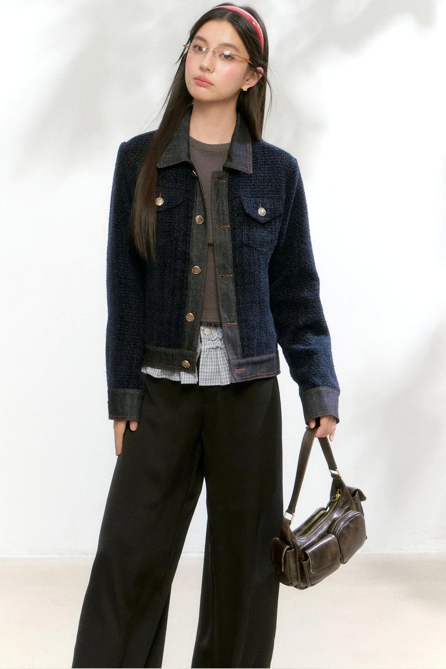 Autumn Retro Denim Jacket Set-Up