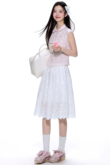 Short-Sleeve Color Block Shirt