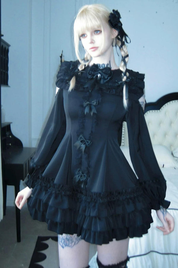 Satin Witch Dress