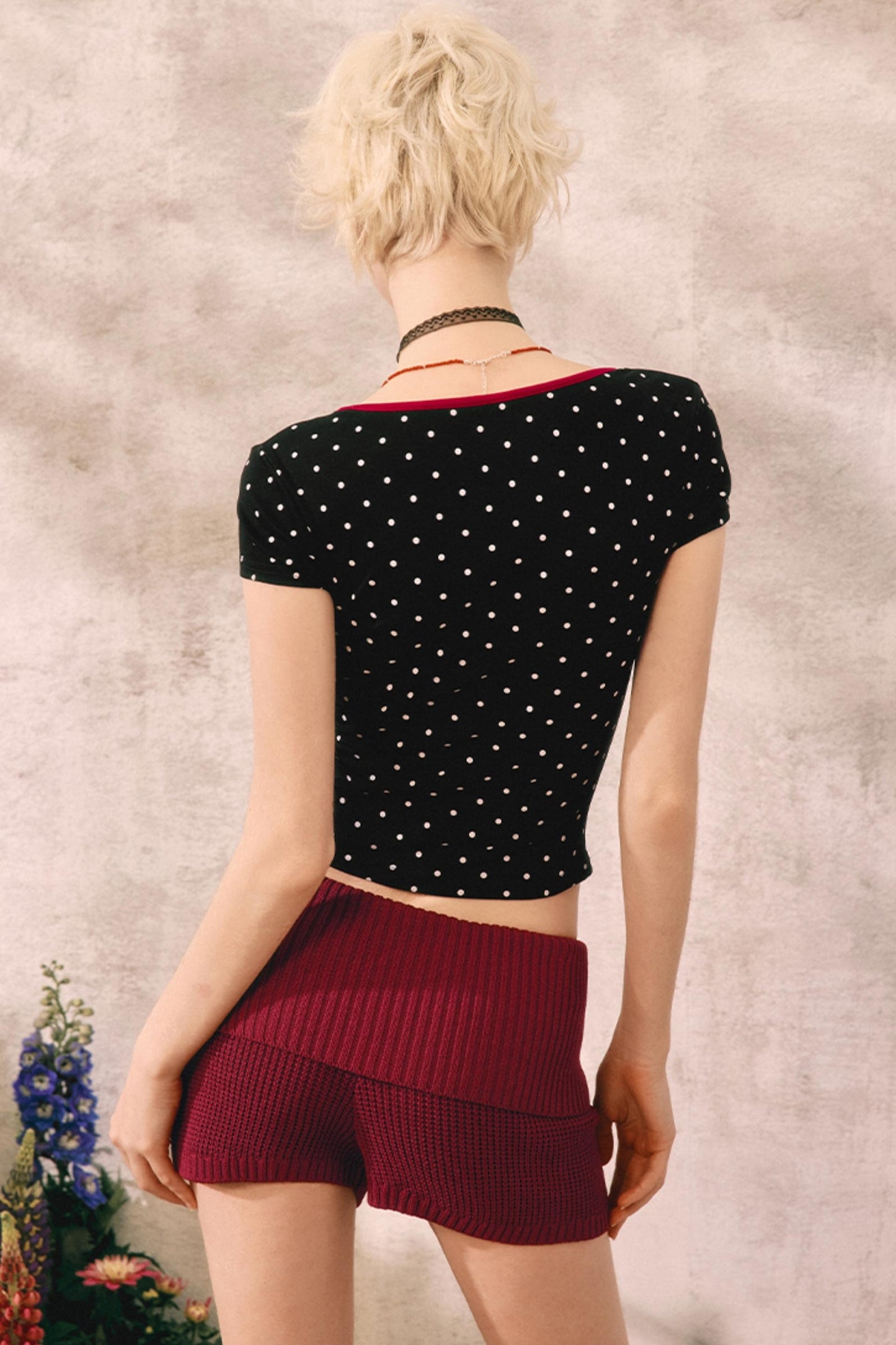 Summer Chic Knit Shorts