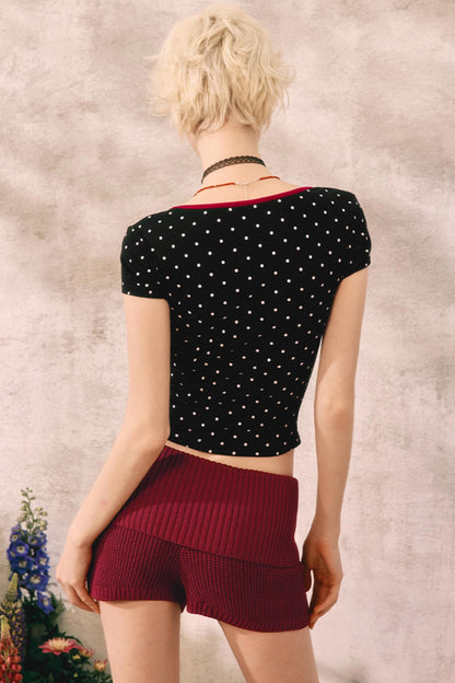 Summer Chic Knit Shorts