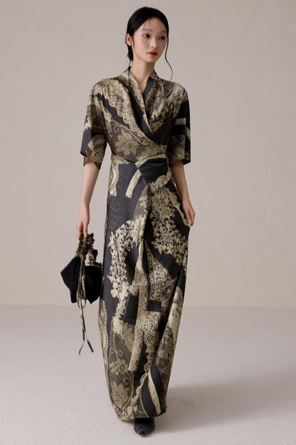 Ethnic Elegance Maxi Dress