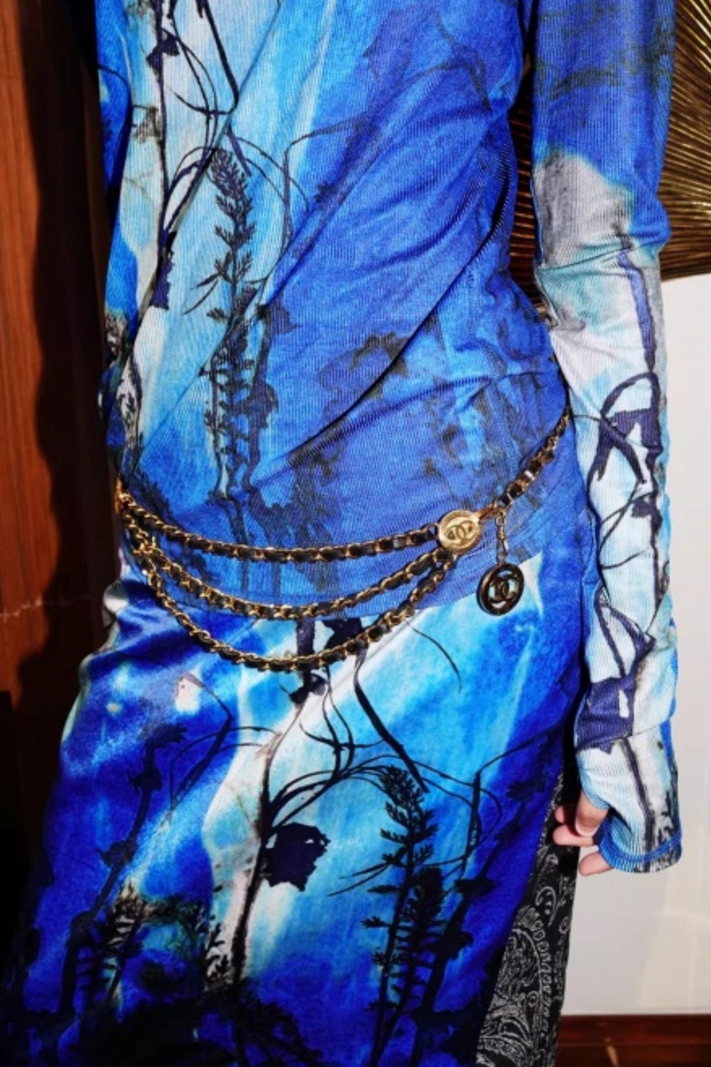 Autumn Niche Printed Sleeve Top