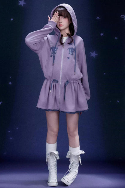 Purple Unicorn Eye Dress