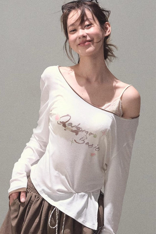 Tencel Blend Cowl Knit Top