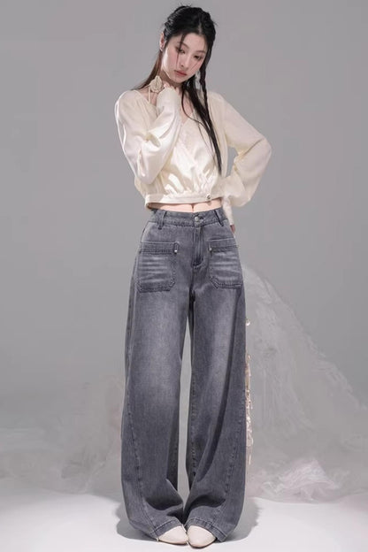 Embroidered Apricot Halter Top Set