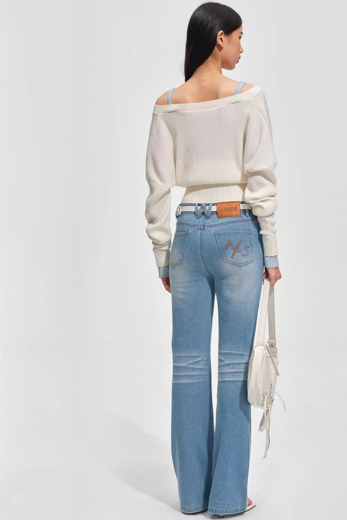 Color-Blocked Knit Cardigan