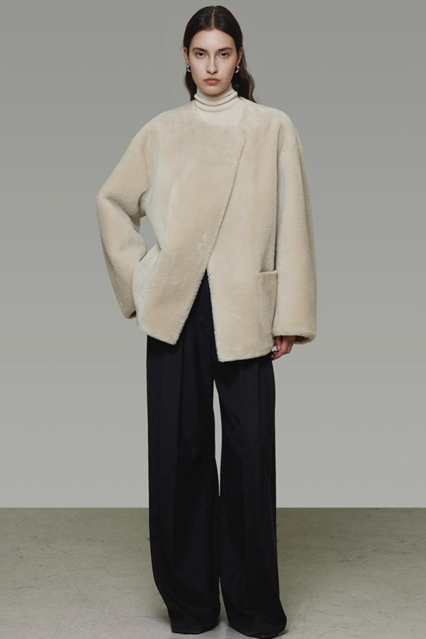 Winter Plush Fur Jacket