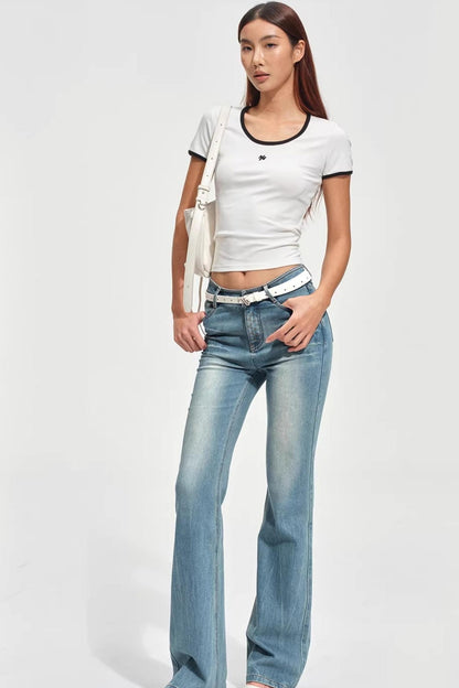 Wave Tencel Denim Pants