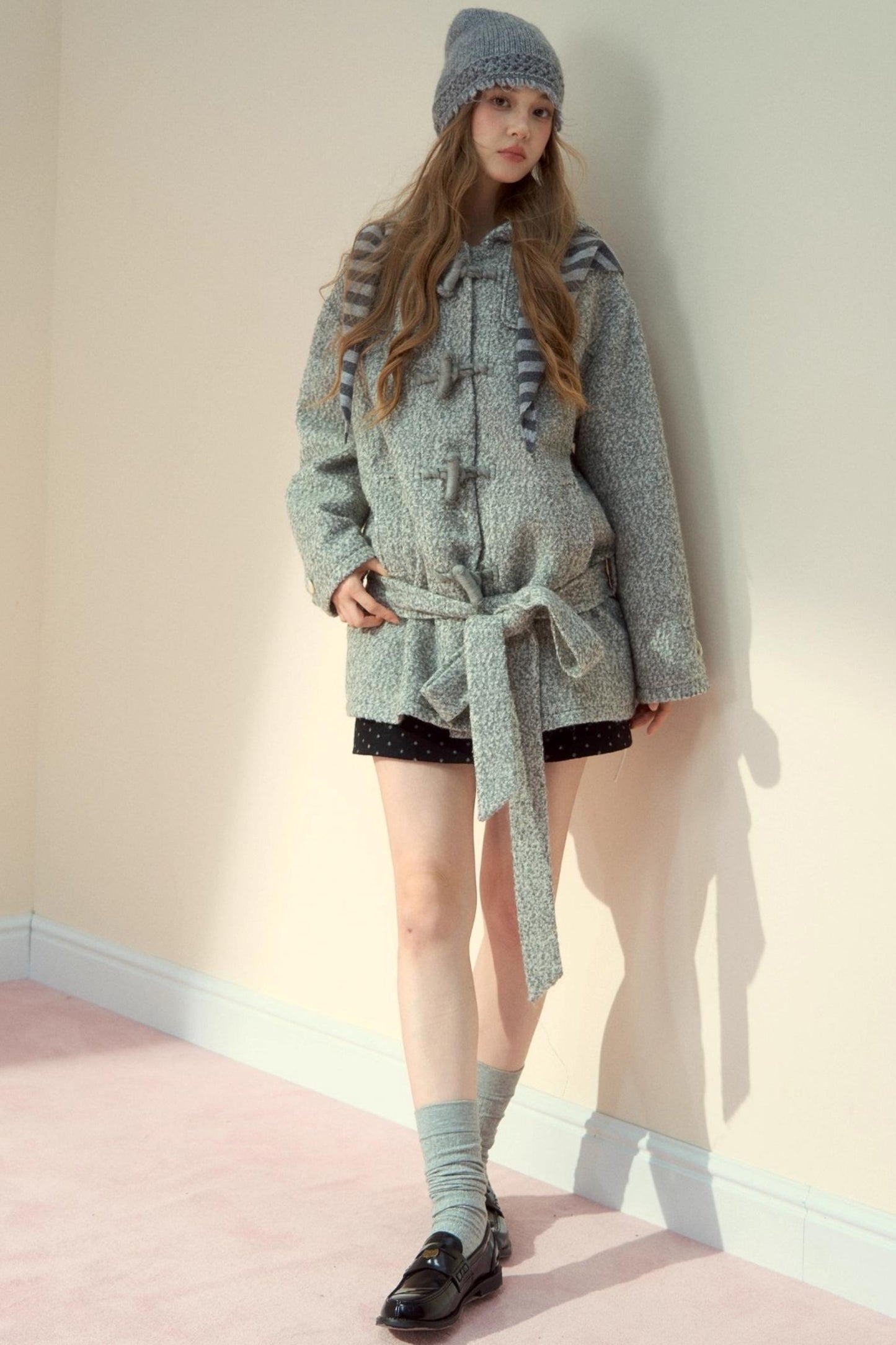 Collegiate Style Sheep Wool Jacket