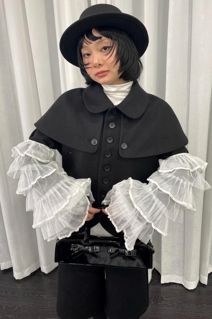 Multi-Layer Lace Mesh Sleeves