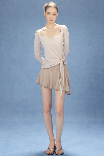 Irregular Moon Skirt