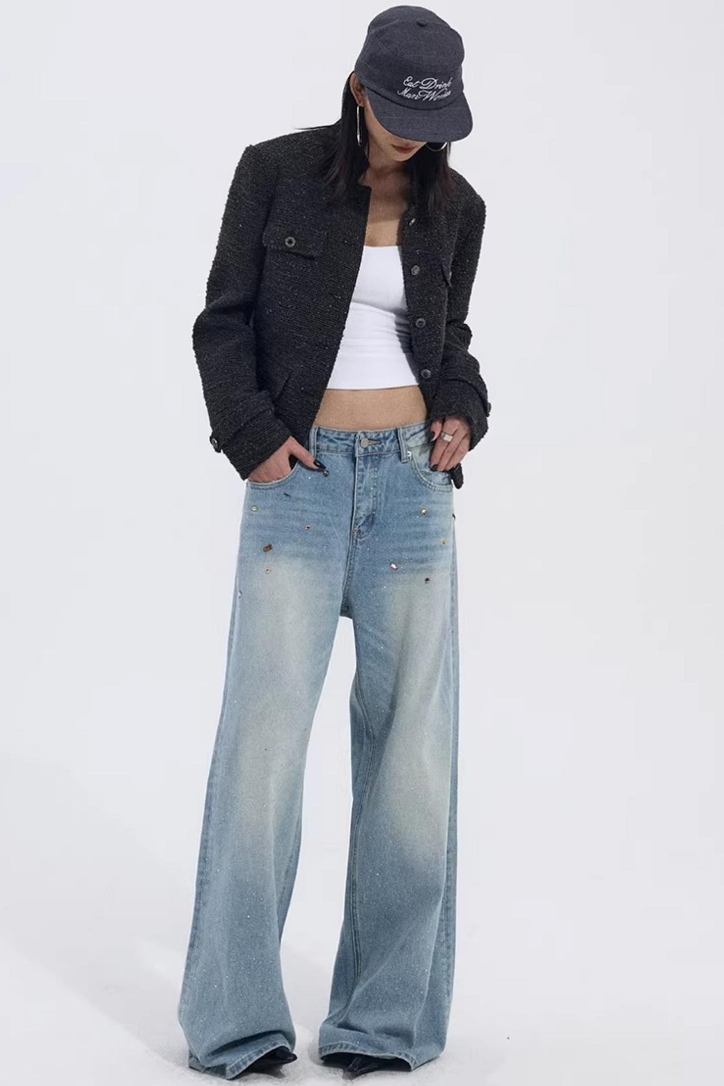 Symmetrical Pocket Chanel Jacket