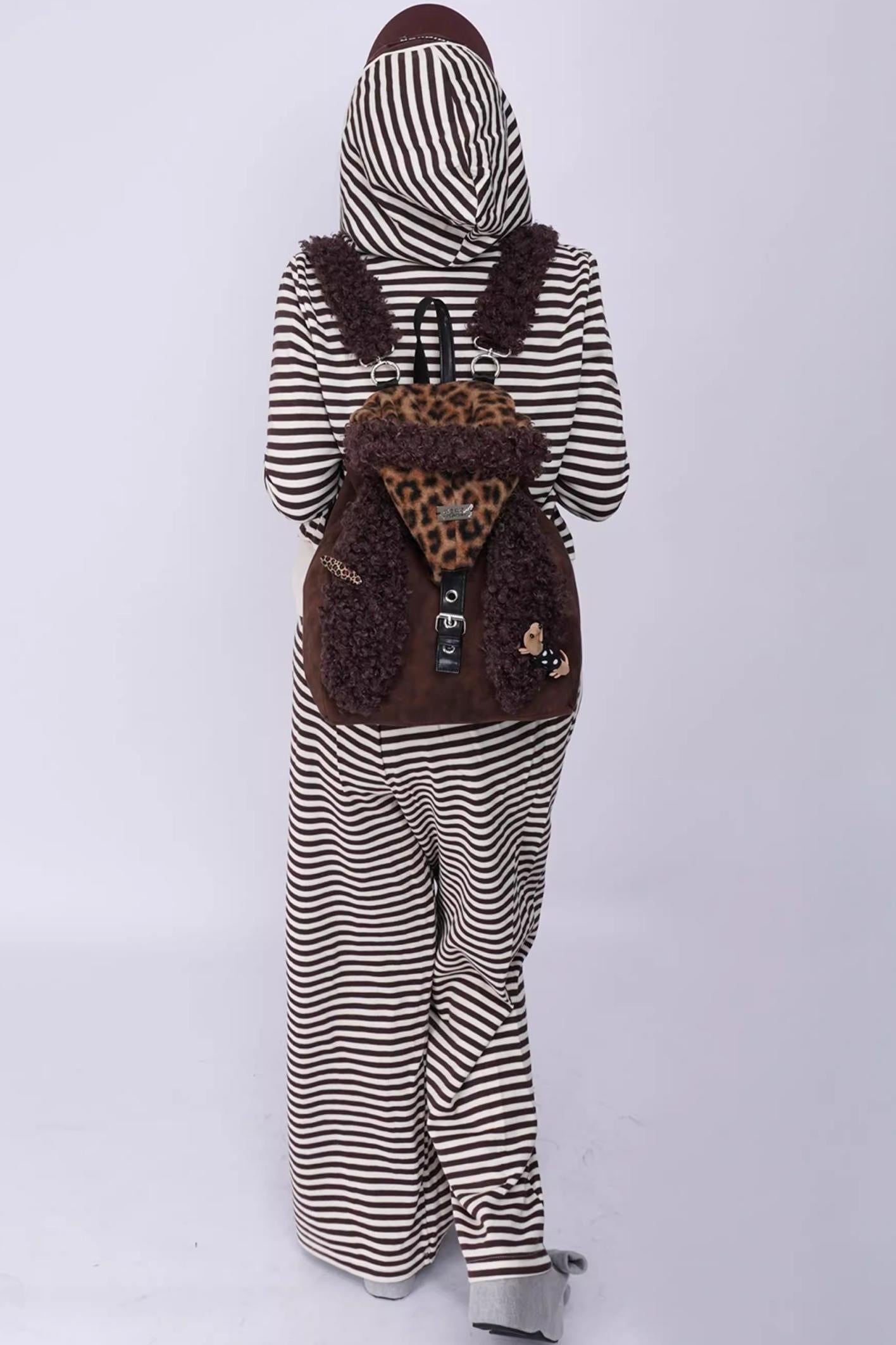 Ear Furry Crossbody Bag