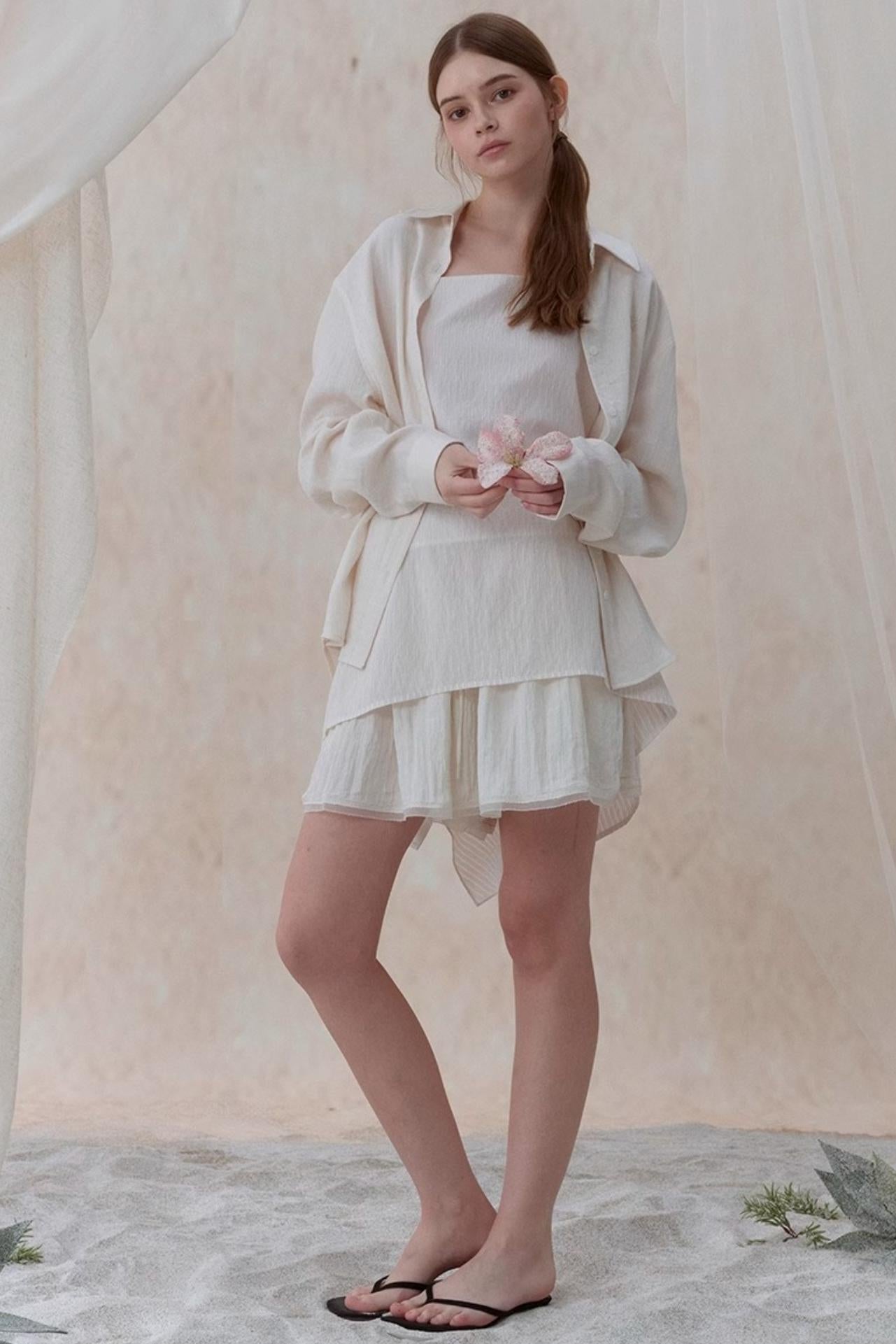 Evening Linen Blend Shirt