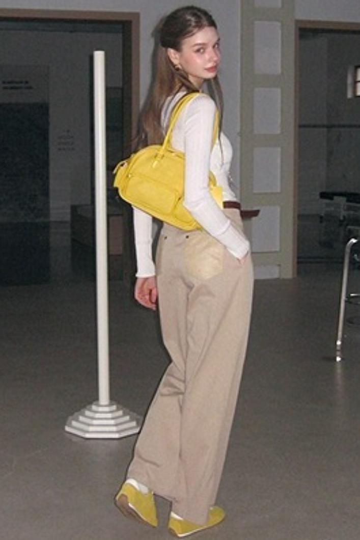 High Waist Loose Straight Casual Pants