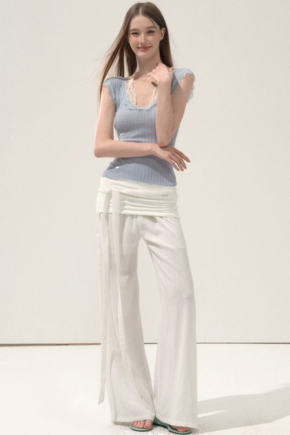 Waist Tie Summer Pants