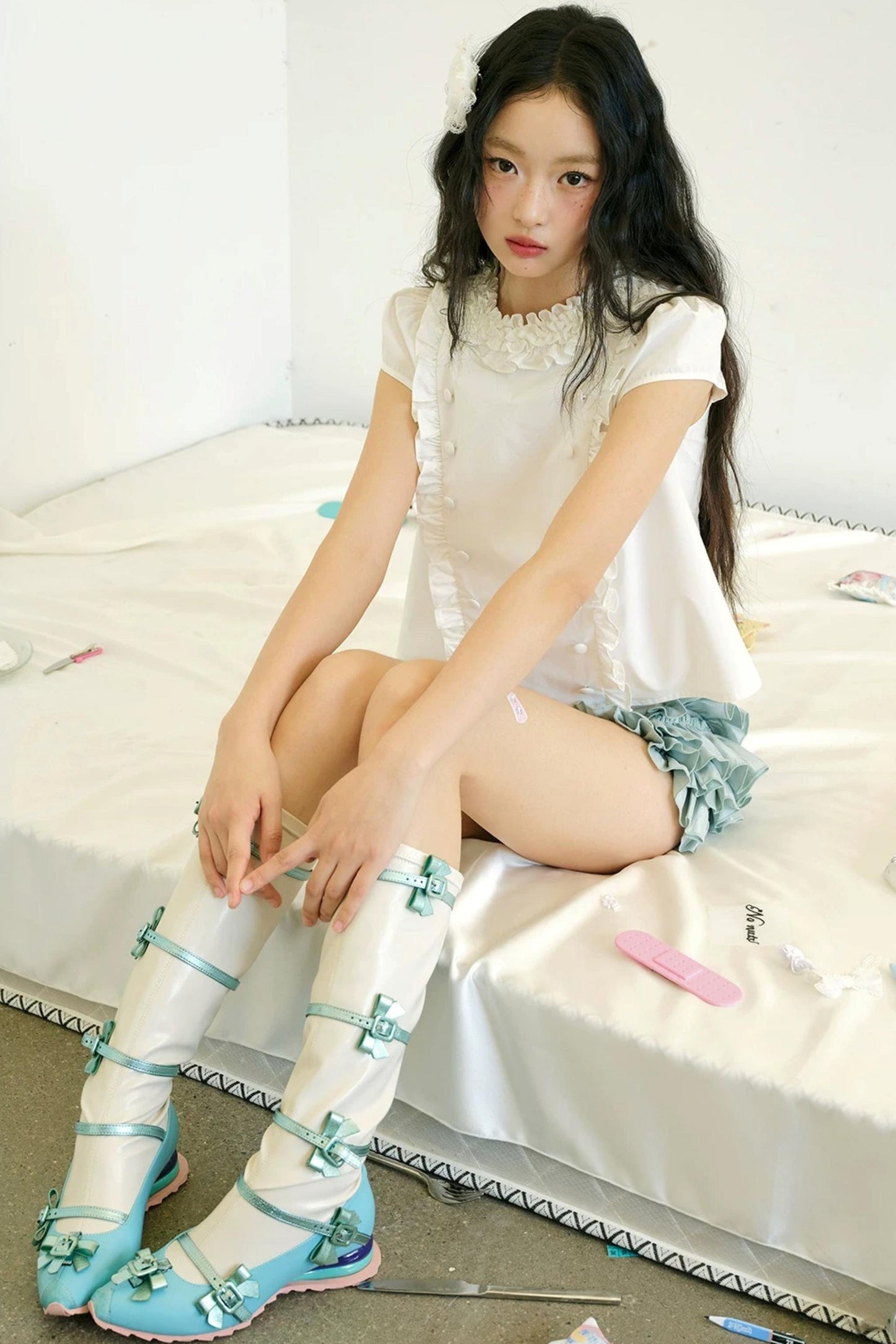 Ruffle Lace Bud Shorts
