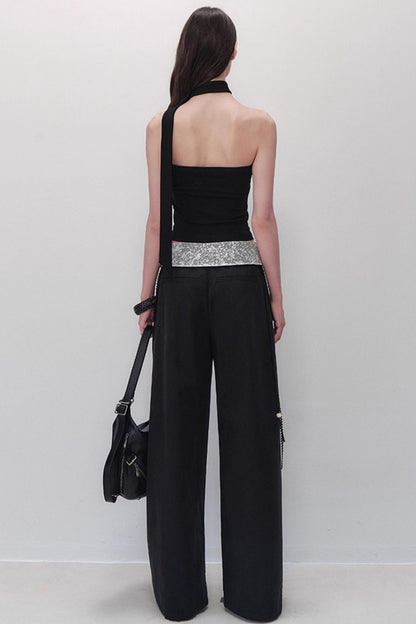 Reflection Black Camisole