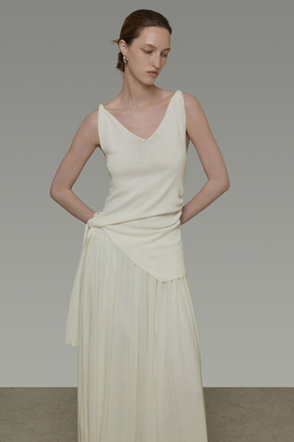 Irregular V-Neck Summer Tank