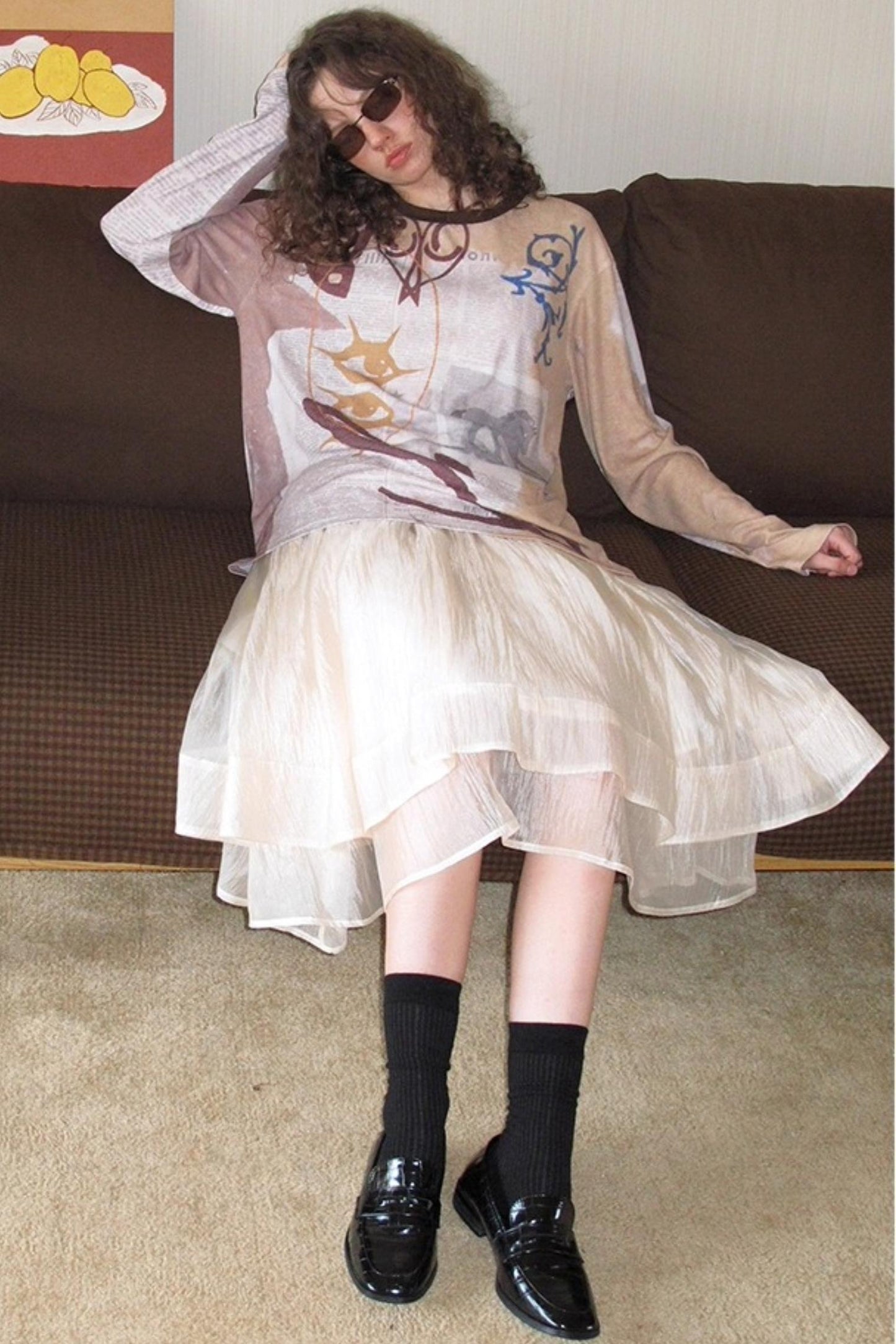 Moonlight Gauze Skirt