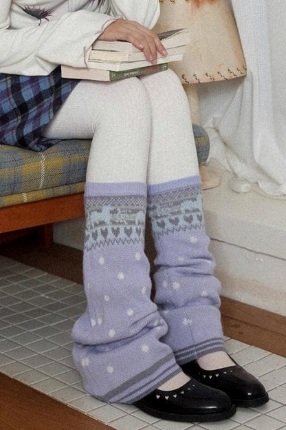 New Autumn Girl Sock Cover