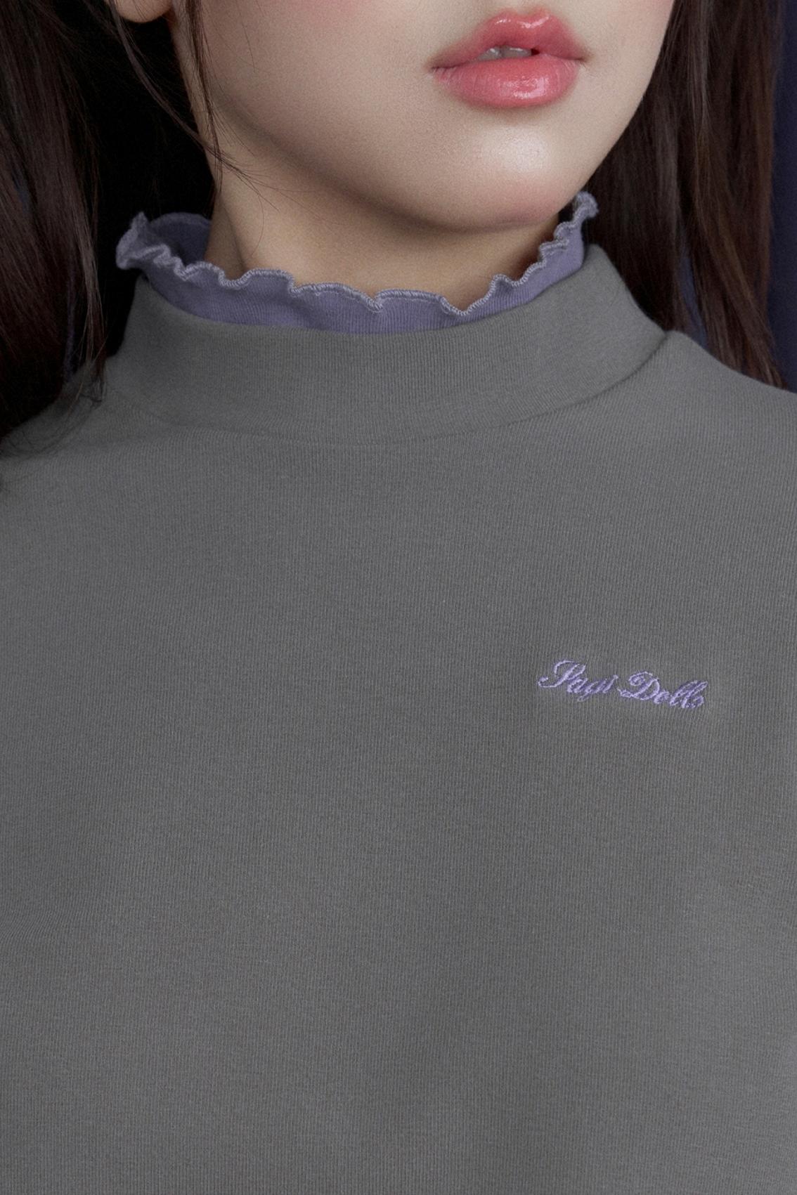 Fighting Spirit High-Neck Base T-Shirt