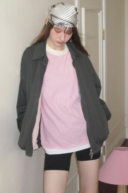 Vintage Cotton Distressed Jacket