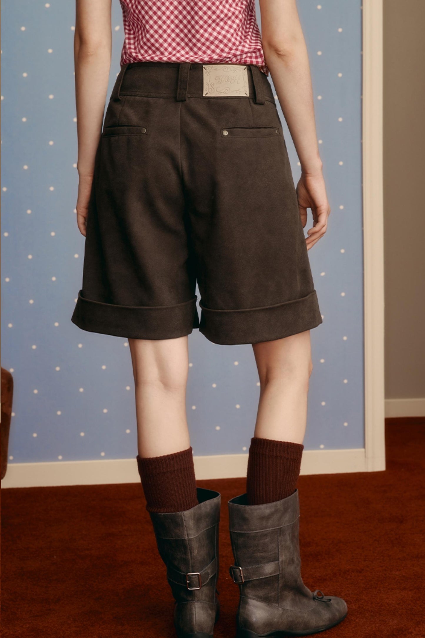 Winter Wide Leg Shorts