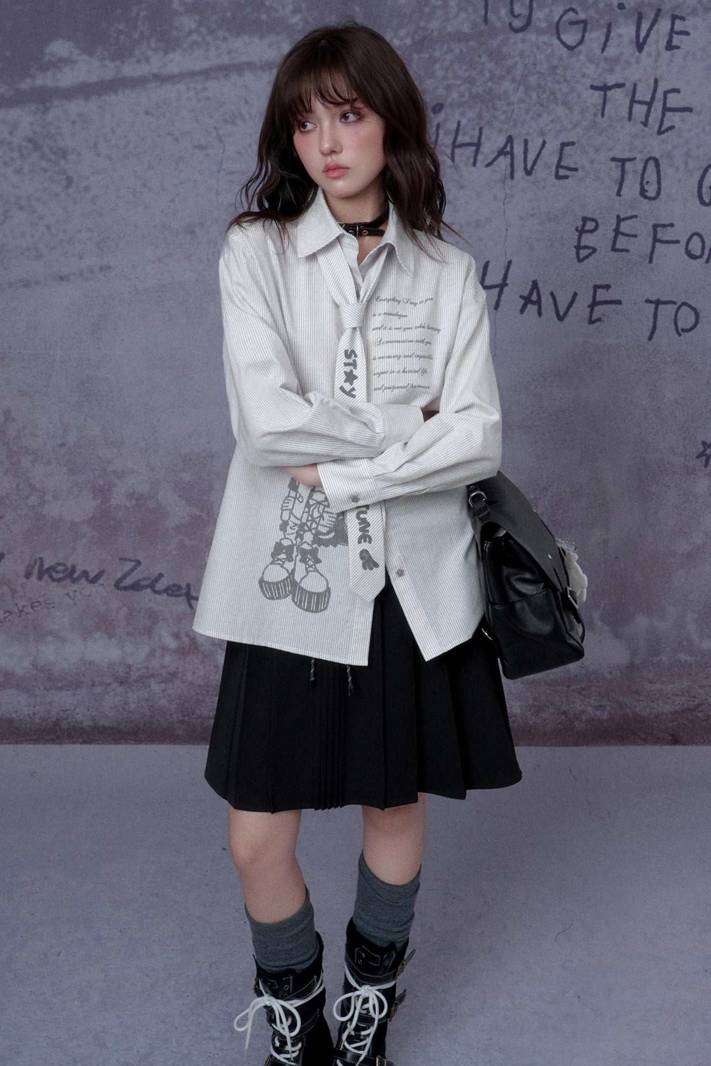 Fighting Spirit Stripes Shirt