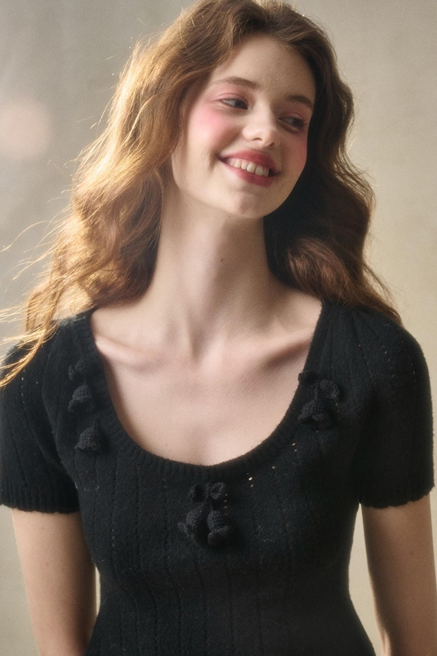 Handmade Floral Cropped Top