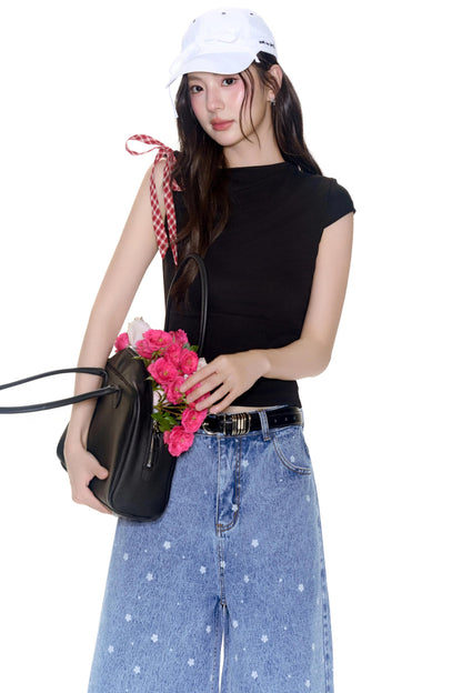 Waist Cinched Bolero Shirt