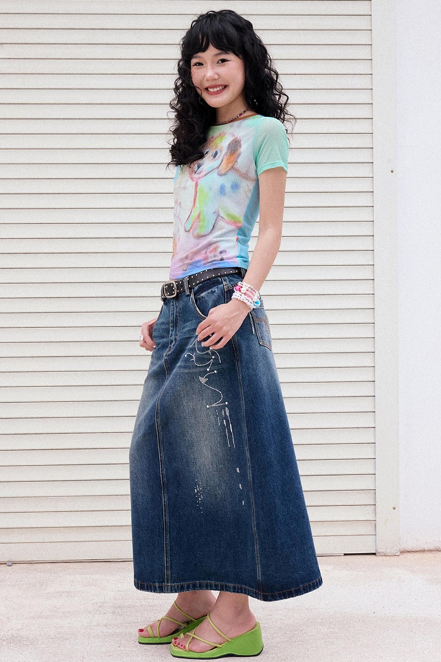 Summer Vibes Mesh Tee