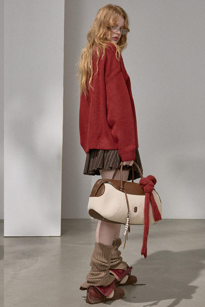 Plush Puppy Jacquard Puppy Top