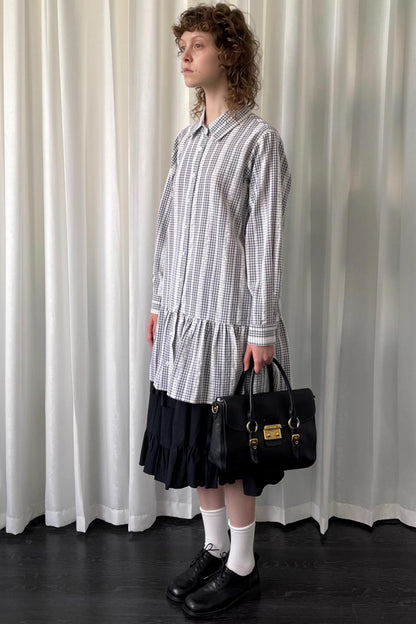 Loosestripe Long Sleeve Shirt Dress