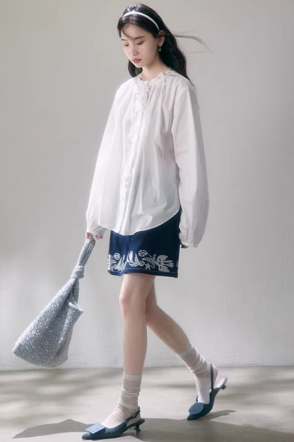 Jasmine Floral Lace Blouse