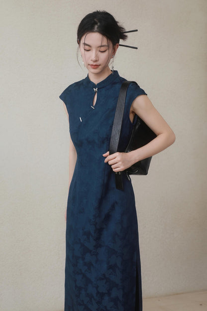 Summer Navy Denim Dress
