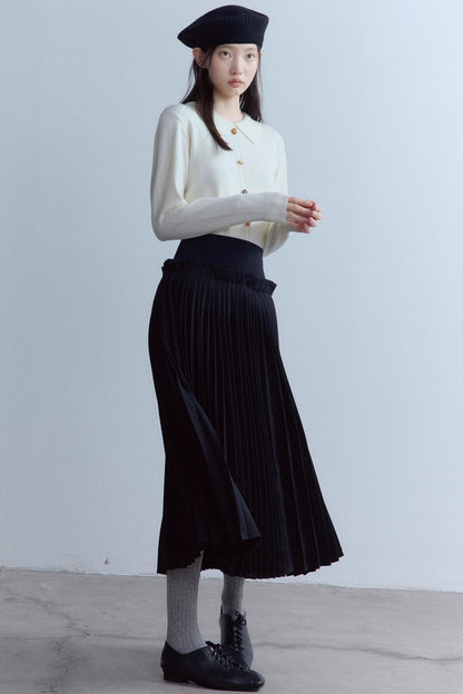 Polo Collar Wool Sweater