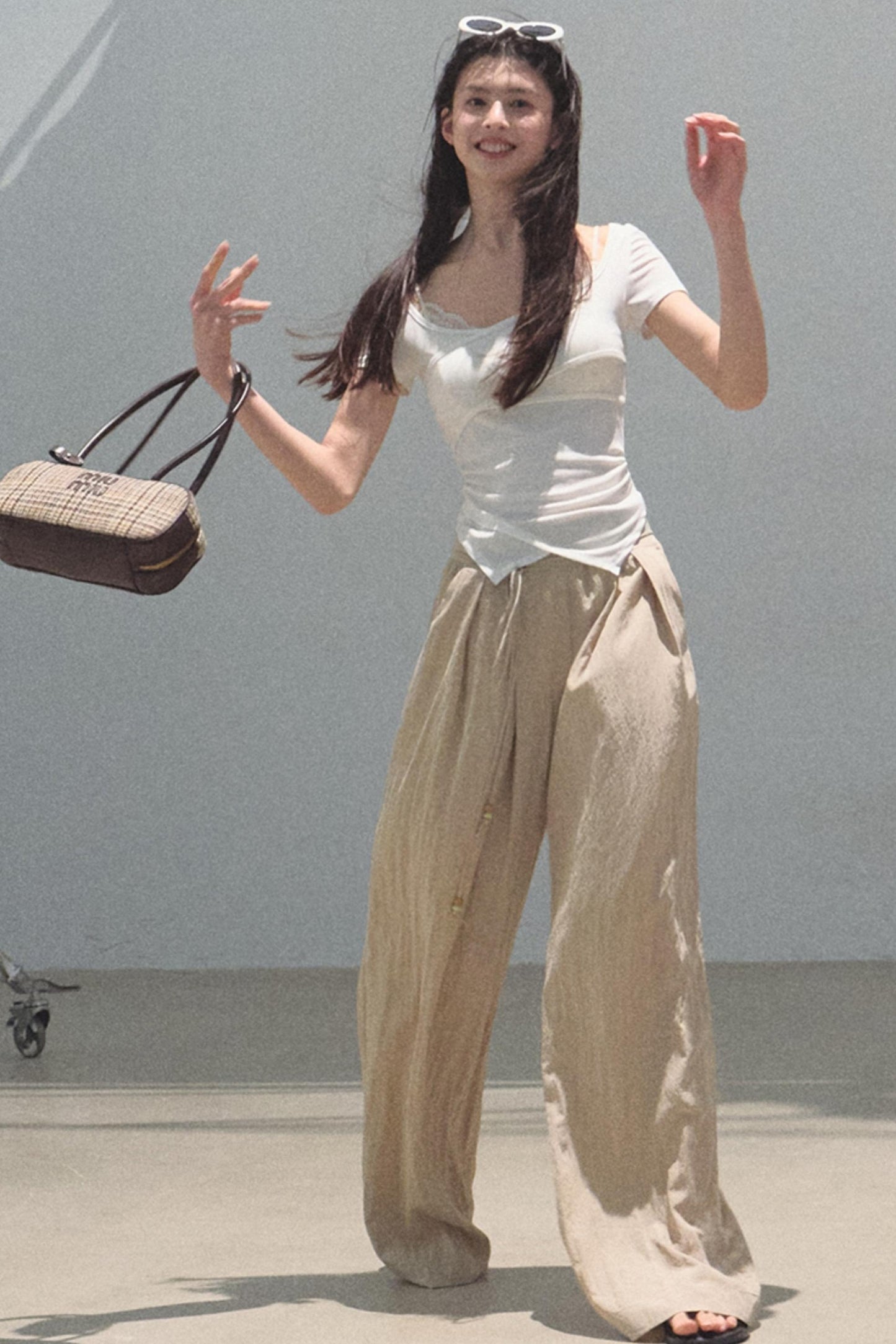 Dewy Square Neck T-Shirt