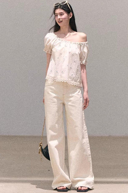 Pure Cotton Embroidered Doll Blouse