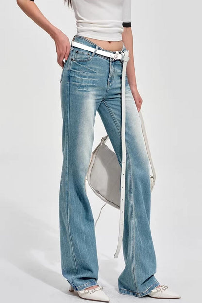 Wave Tencel Denim Pants