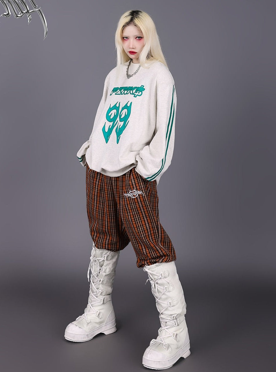 Hip hop wide-leg pants