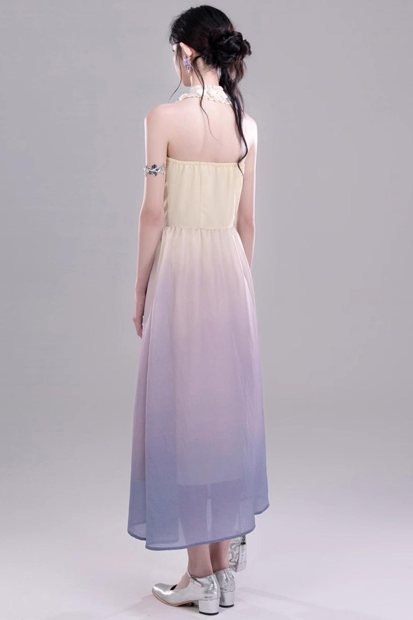 Ethereal Purple A-Line Dress