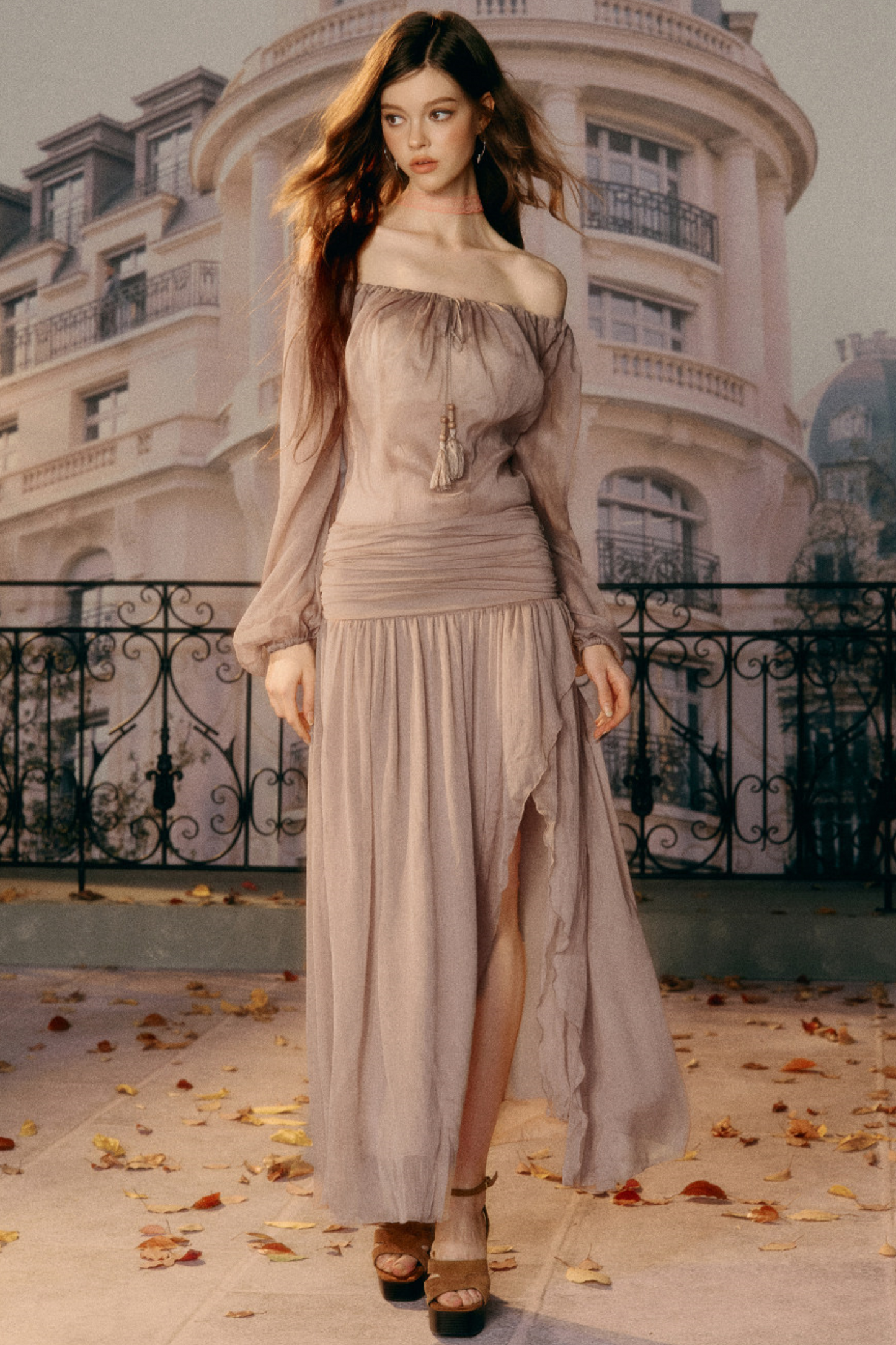 Elegant Side Slit Dress