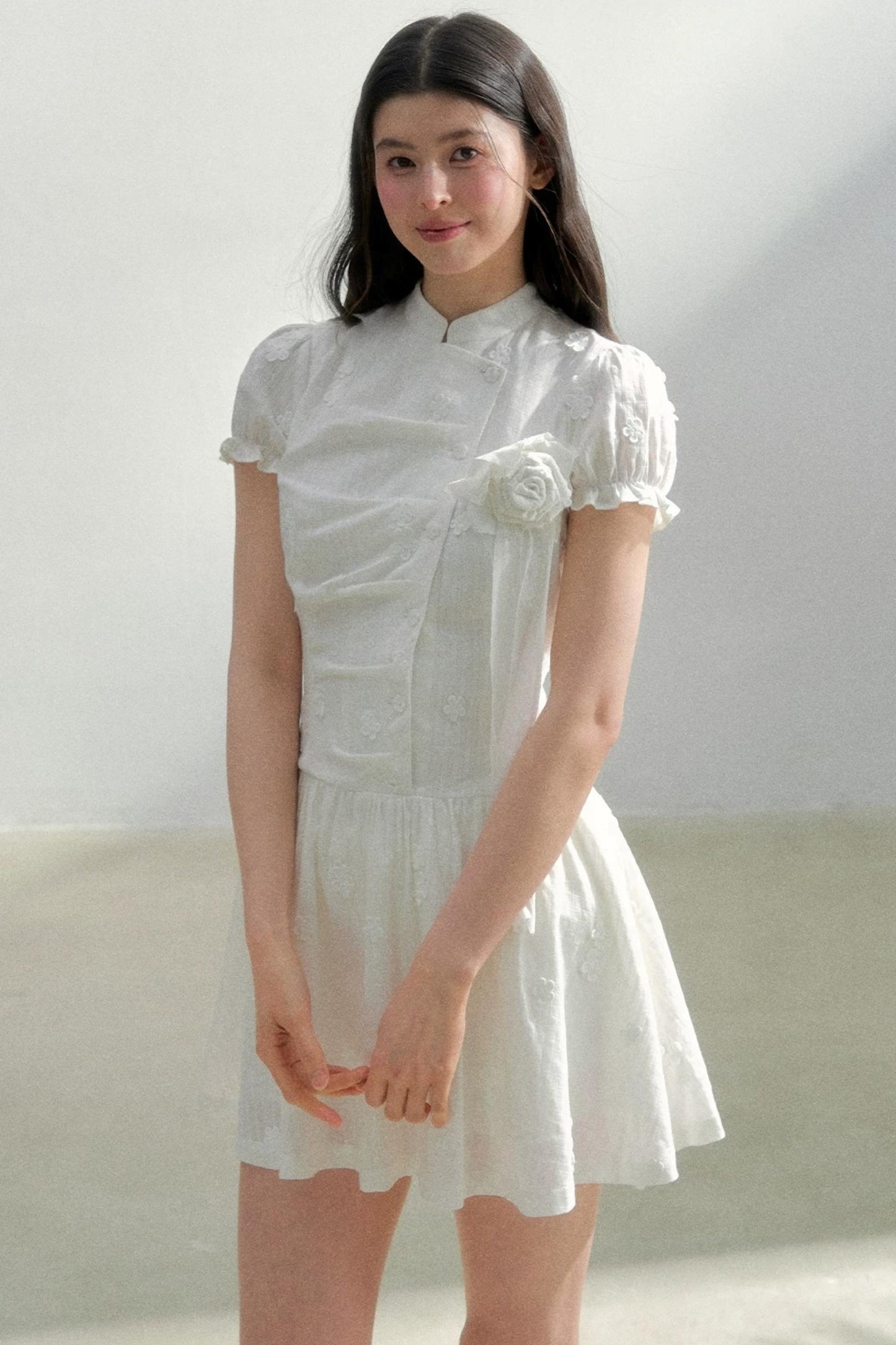 Retro Cheongsam Summer Dress