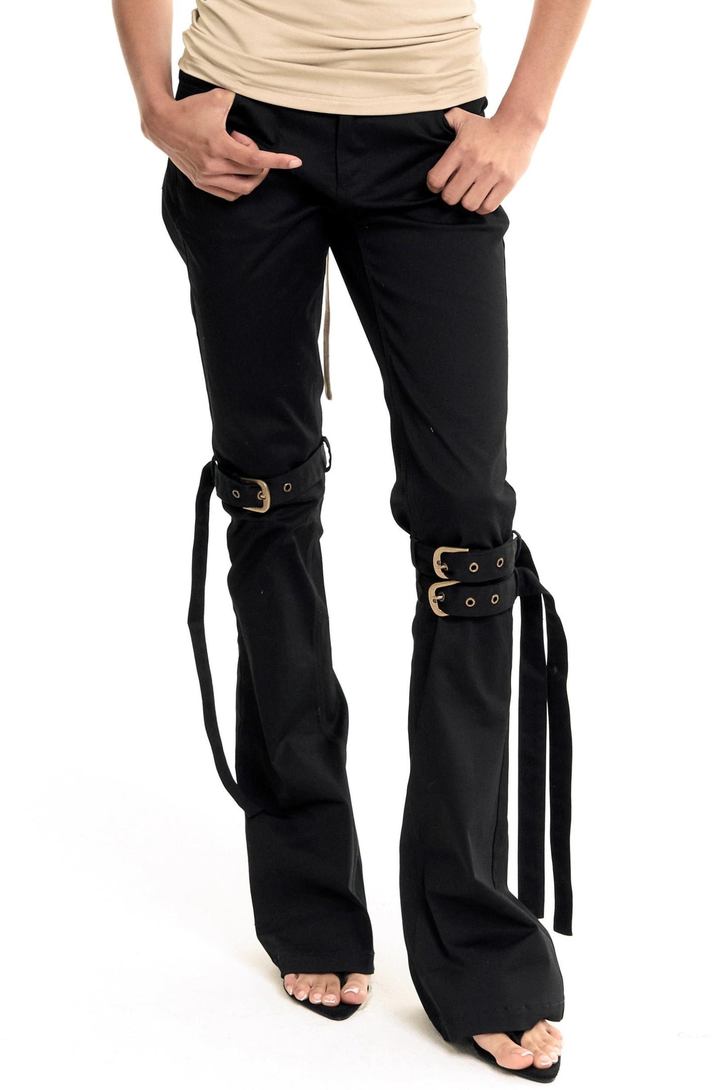 Slim Rise Bootcut Pants