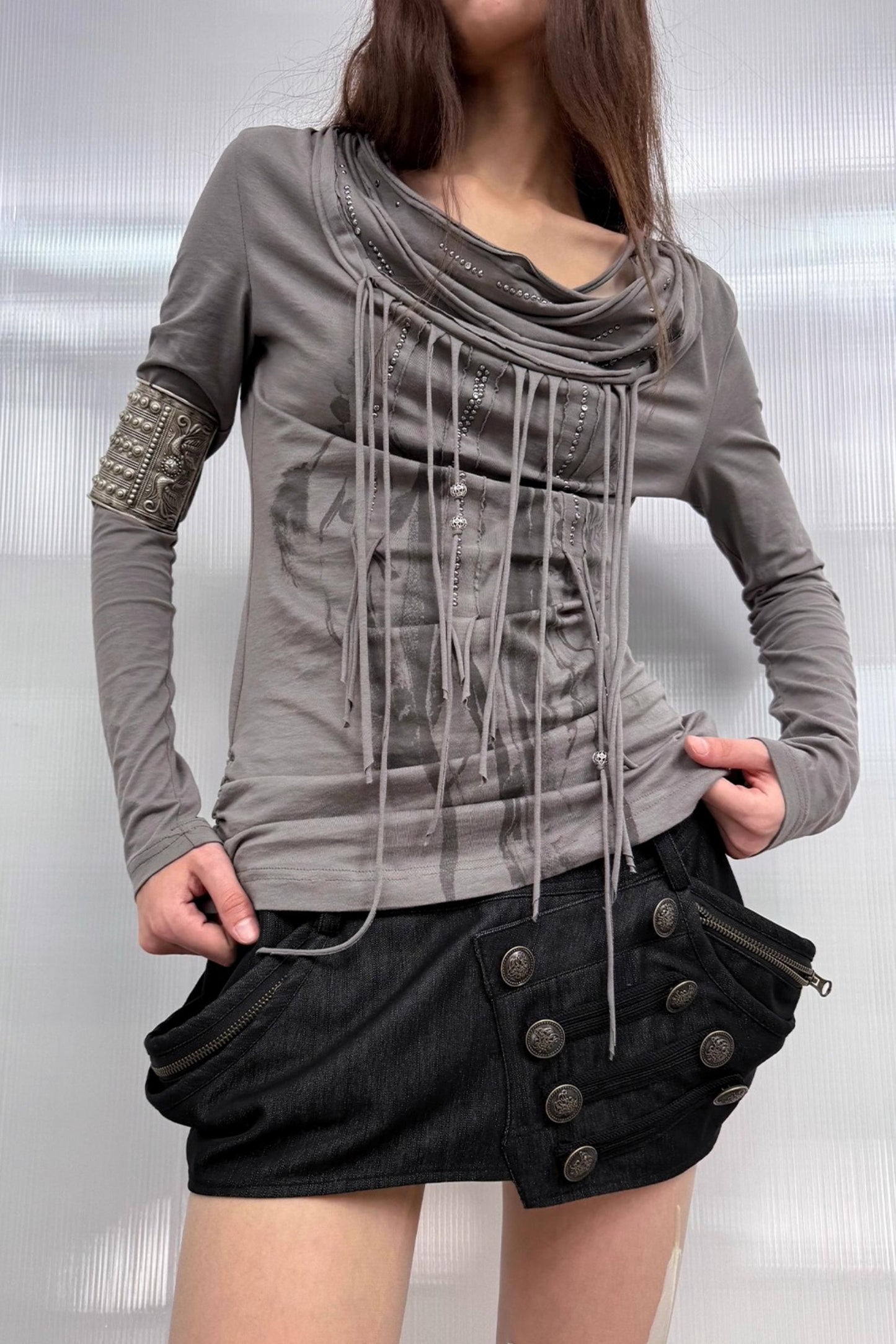 Autumn Original Puffy Cut Short Skirt